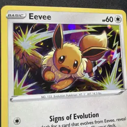 Eevee Holo #SWSH118 Promo SWSH: Sword & Shield Promo Cards Pokemon TCG NM - Image 2