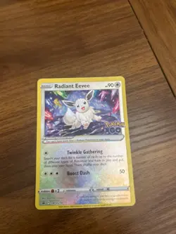 Radiant Eevee SWSH230 SWSH: Sword & Shield Promo Cards Holo - Image 1