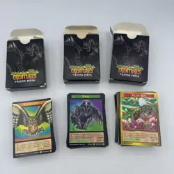 Weird N Wild Creatures Trading Cards Rare Lot of 3 Decks Animal Fact Cards - Image 1