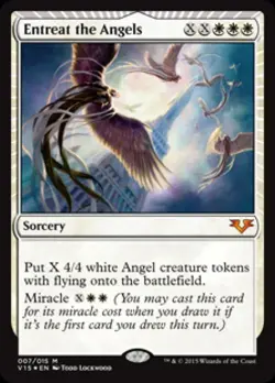 Entreat the Angels -Foil Near Mint MTG From the Vault: Angels - Image 1