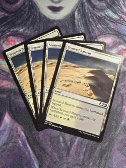 Scoured Barrens X4 M21 Core Set Magic the Gathering MTG - Image 1