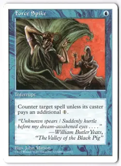 Force Spike 5ED 88 Magic: The Gathering C NM - Image 1