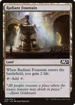 MP - Radiant Fountain [M21 - 248] Core Set 2021 - Image 1