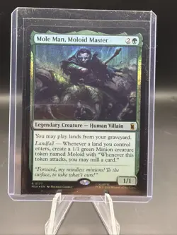 Mole Man, Moloid Master Marvel Super Heroes Foil - Image 1