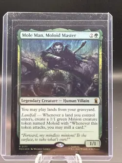 Mole Man, Moloid Master Marvel Super Heroes Foil - Image 2