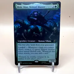Wizards of the Coast MTG Mole Man, Moloid Master Marvel SH Foil Rare 0415 - Image 1