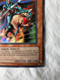 YUGIOH GHOST KNIGHT OF JACKAL AST-071 1ST EDITION NEVER PLAYED NM ACTUAL PICS - Image 5