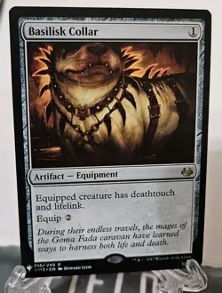 Basilisk Collar (MM3 216) The List Reprints Regular Colorless Artifact Equipment - Image 3