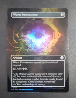 Worn Powerstone (Borderless) Commander: the Lost Caverns of Ixalan Foil - Image 1