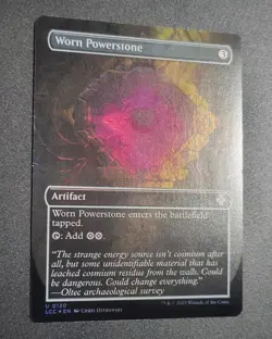 Worn Powerstone (Borderless) Commander: the Lost Caverns of Ixalan Foil - Image 2