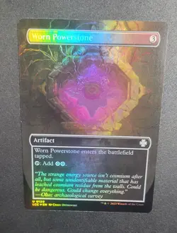 Worn Powerstone (Borderless) Commander: the Lost Caverns of Ixalan Foil - Image 4