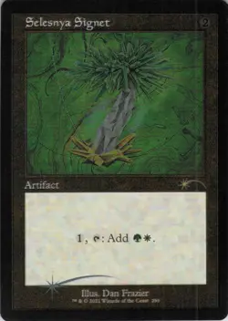 Selesnya Signet Etched - Foil - Secret Lair Allied Signets - (290) NM - Image 2