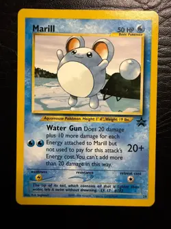 Pokemon Vintage Black Star Promo Marill 29/53 Wotc Promo 2000 29/53 LP - Image 1