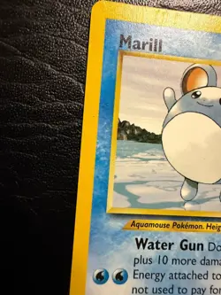 Pokemon Vintage Black Star Promo Marill 29/53 Wotc Promo 2000 29/53 LP - Image 3