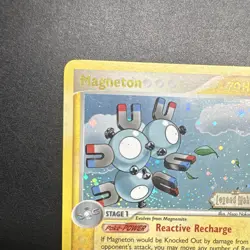 Pokemon TCG Magneton 22/92 Legend Maker Reverse Holo Rare 70 HP Stage 1 2006 - Image 2