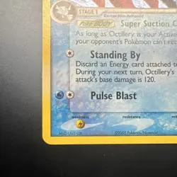 Octillery 10/115 EX Unseen Forces Reverse Holo Rare 80 HP 2005 English - Image 5