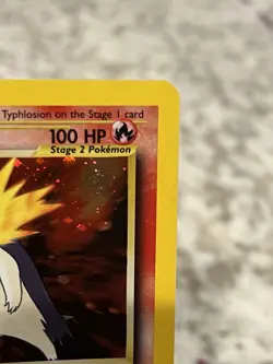 Typhlosion Neo Genesis 1st Edition Holo 18/111- Pokemon TCG (First Edition)- LP - Image 4