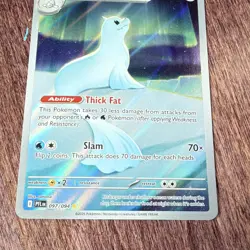 Pokemon Dewgong 097/094 Paldean Fates Rare Holo Stage 1 130 HP Eng 2025 - Image 2