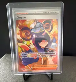 Pokemon TCG Pitch Black Gwynn 119/084 Full Art Holo Rare Eng - Image 1