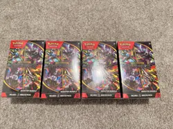 Pokemon New Pitch Black Booster Bundle Sealed - Lot of 4 - Image 1