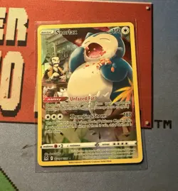 Pokemon TCG Snorlax TG10/TG30 Lost Origin Trainer Gallery Ultra Rare Holo EN - Image 1
