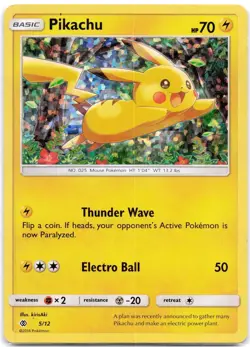Pikachu 005/012 Holo McDonald's Promos 2017 MP - Image 1