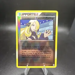 Cynthia's Feelings 131/146 Reverse Holo NM, English Pokemon Legends Awakened -j - Image 1