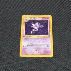 Pokemon TCG Haunter 6/62 Fossil 1st Edition Holo - LP - Image 1
