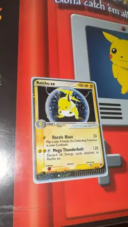 Pokemon Holo Rare 2003 Riachu EX 98/100 - Image 2