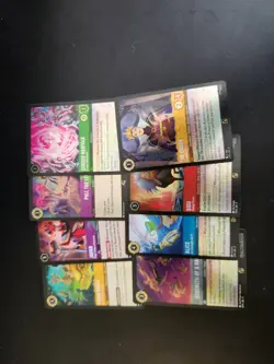 Disney Lorcana Promo Cards X8 Brand New! - Image 1