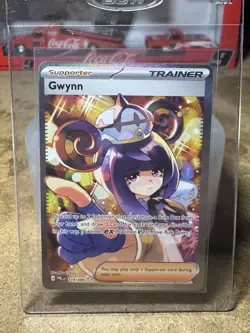 Pokemon TCG Gwynn 119/084 Pitch Black Spec Illust Rare SIR Full Art Holo 2026 EN - Image 1