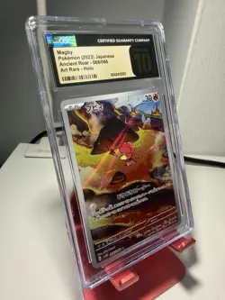 Japanese Pokemon Ancient Roar Magby 068/066 Art Rare AR CGC Pristine 10 - Image 3