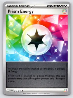 POKEMON PRISM ENERGY ASCENDED HEROES 216/217 REVERSE HOLO NM A3483 FREE S&H - Image 1
