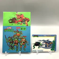 Donatello Teenage Mutant Ninja Turtles Trading Card No.10 Anime Japan ff094 - Image 1