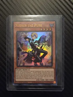 Yugioh! Medius the Pure DUAD-EN008 Duelist's Advance Ultra Rare 1st Edition NM - Image 1