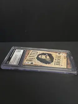 2012 ONE PIECE WANTED DECK FIVE OF SPADES - JPN BROOK CGC 10 PRISTINE - Image 3