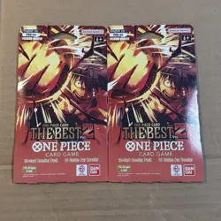 One Piece TCG PRB-02 The Best Vol. 2 Sleeved Booster Pack English New Lot Of 2 - Image 1