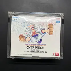 One Piece OP-05 Sealed Awakening of the New Era English Booster Box in Acrylic - Image 1