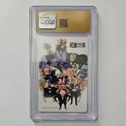 2012 ONE PIECE WANTED DECK JAPANESE #J JINBE CGC 10 PRISTINE - Image 3