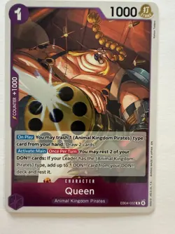The Azure Sea's Seven One Piece CCG Queen EB04-032 - Image 1