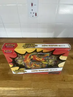 Pokemon TCG Mega Evolution Ascended Heroes ex Box Emboar - Sealed - Image 2