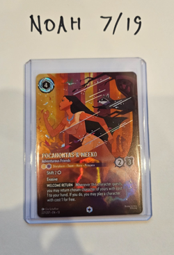 Lorcana Pocahontas & Meeko ENCHANTED 227/207 Attack of the Vine fast shipping - Image 1
