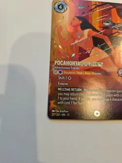 Lorcana Pocahontas & Meeko ENCHANTED 227/207 Attack of the Vine fast shipping - Image 3