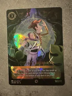 Disney Lorcana: Wilds Unknown You've Got a Friend in Me Enchanted Print Error - Image 1