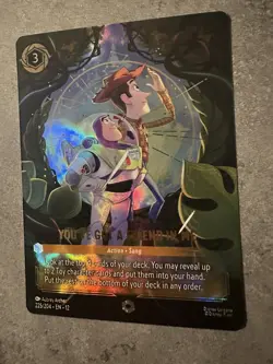 Disney Lorcana: Wilds Unknown You've Got a Friend in Me Enchanted Print Error - Image 3