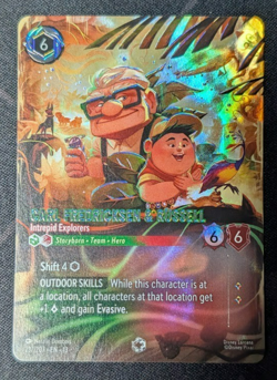 Enchanted Foil CARL FREDRICKSEN & RUSSELL 1x Disney Lorcana Attack of the Vine - Image 1