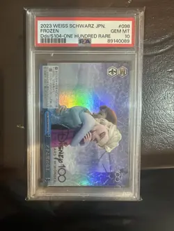 2023 Weiss Schwartz JPN Disney 100 Frozen #098 Dds/S 104-One Hundred Rare PSA 10 - Image 1