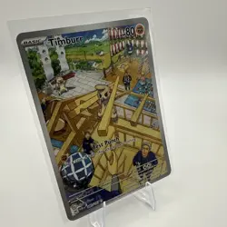 Timburr - 183/167 - Pokemon Twilight Masquerade Illustration Rare NM Card - Image 2