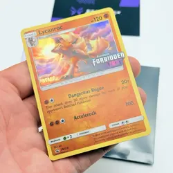 CARTA POKEMON CARD - LYCANROC PROMO SM118 STAFF - SUN & MOON FORBIDDEN LIGHT -NM - Image 3