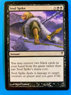 MTG 1x Soul Spike # 70 Coldsnap Modern Magic the Gathering Card x1 NM - Image 1